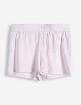 Pyjama Set aus Shirt und Shorts - Mustermix - Pink