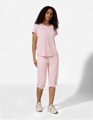 Yoga Hose - Viskose-Mix - Flieder