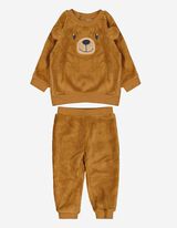 Baby Set aus Shirt und Hose - Teddyfell