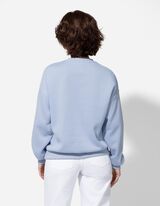 Dukserica - Slovni print - svetlo-plava