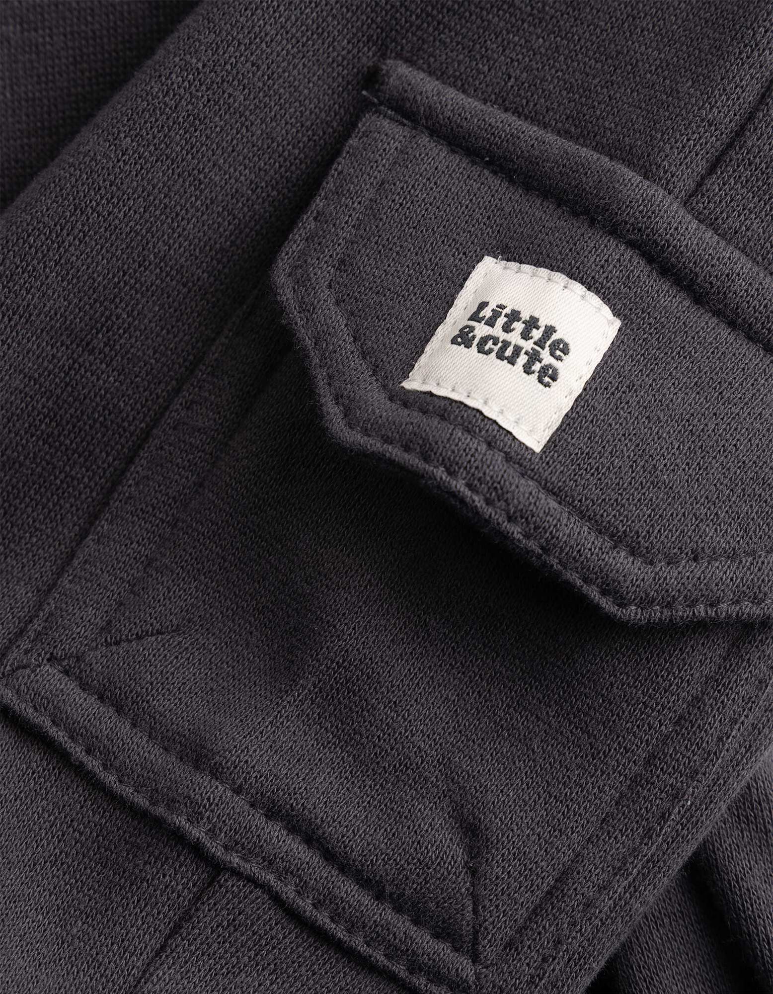 Set di felpa e pantaloni - Cotone - Bianco sporco