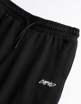 Joggingov&eacute; kalhoty - Voln&yacute; střih Relaxed Fit - Čern&aacute;