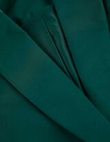 Blézer - Vállpárnák - sötétzöld