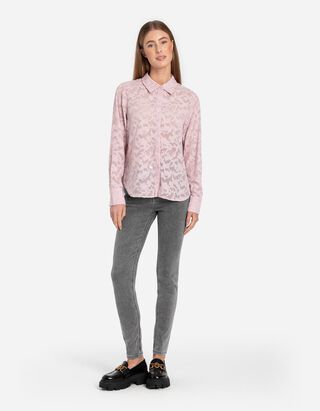 Dž&iacute;nsy - Skinny Fit - seda
