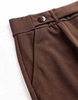 Culotte - Eingrifftaschen - Dunkelbraun