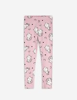 Legging - Print all-over - lila