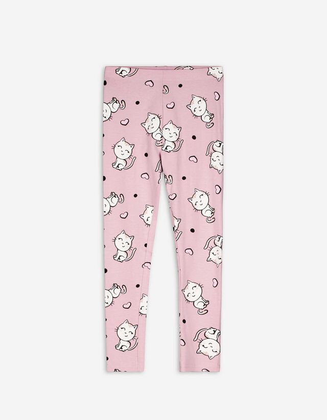 Legging - Print all-over - lila