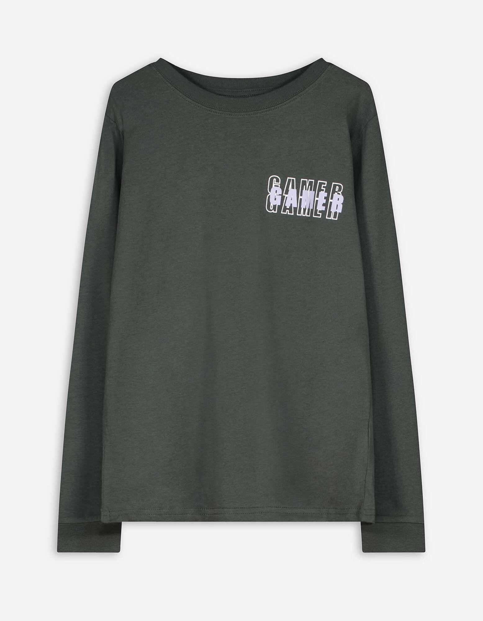 Pyžamov&yacute; set tričko a nohavice - 2 ks v balen&iacute; - tmavoseda
