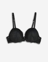 Push-up-bh - Met kant - zwart