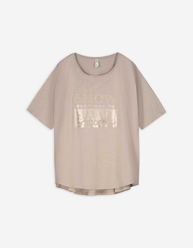 T-shirt - dłuższy tył - bez