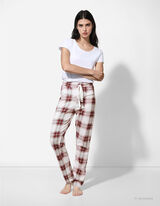 Pantaloni de pijama - Rosu inchis