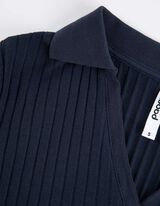 Hossz&uacute; ujj&uacute; p&oacute;l&oacute; - Pamut kever&eacute;k - sotetkek