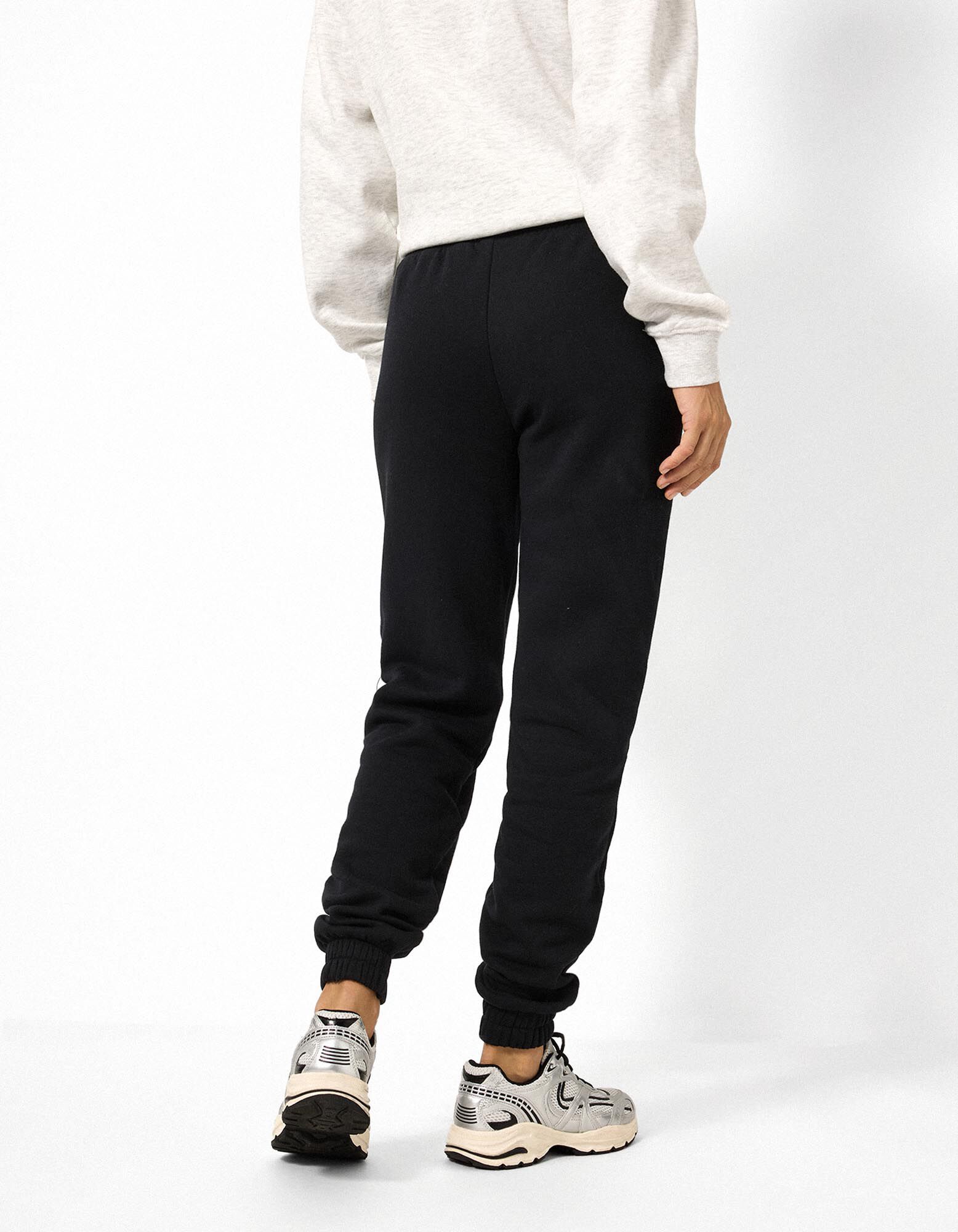 Pantaloni jogging - Regular Fit - Negru