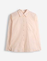 Hemdbluse - Soft-Touch - rosa