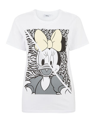 Damen T-Shirt mit Minnie-Print