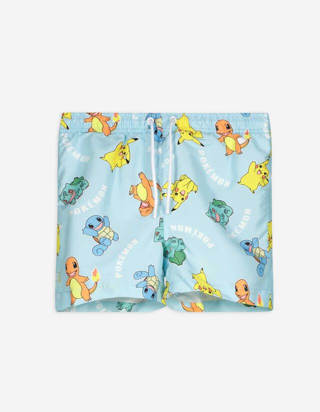 Šorts za kupanje - Pokémon - svetlo-plava