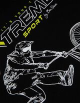 Tričko - Predn&eacute; tlač - cierna