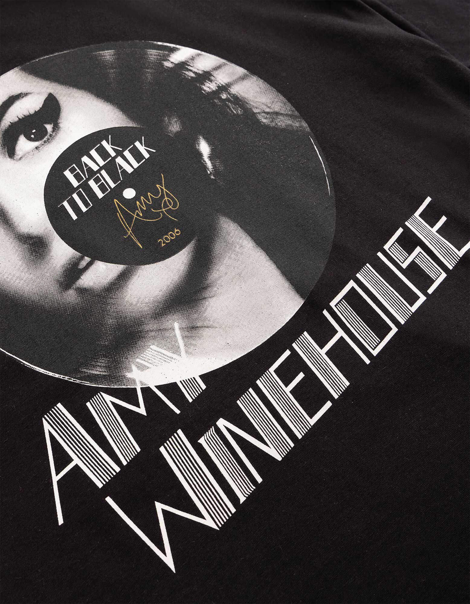 Tričko - Amy Winehouse - Čierna