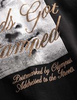 T-Shirt - R&uuml;ckenprint - schwarz