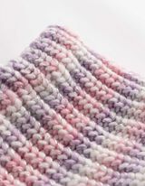 Loop-Schal - Mehrfarbiges Design - Off-White