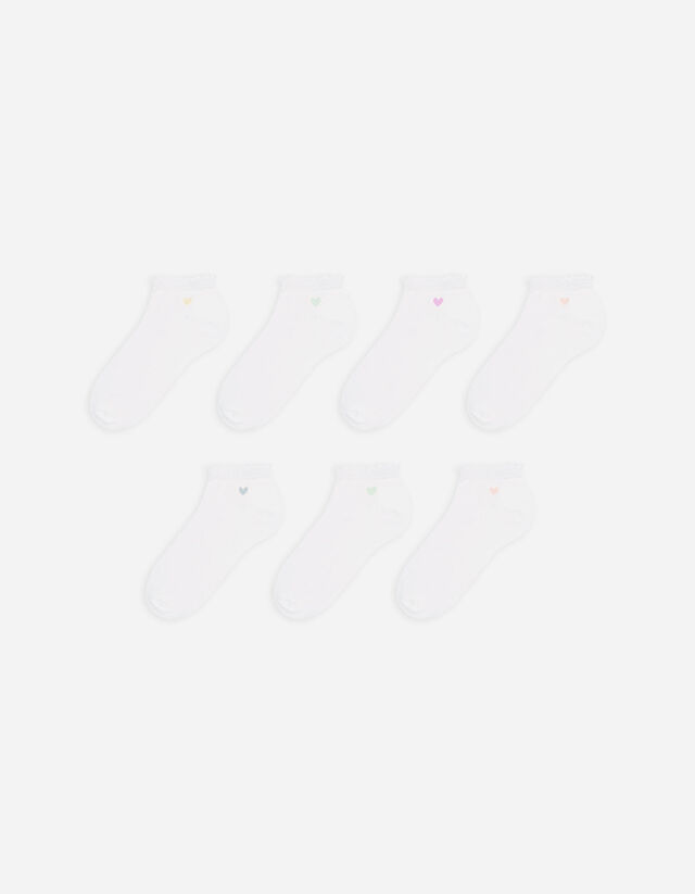 Calze sneakers - Confezione da 7 pezzi