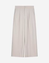 Culotte - einfarbig - hellgrau