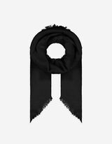 Schal - Soft-Touch - schwarz