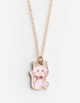 Kette - Katze - Goldfarben