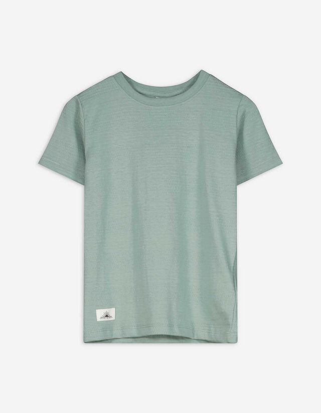 T-Shirt - einfarbig - grün