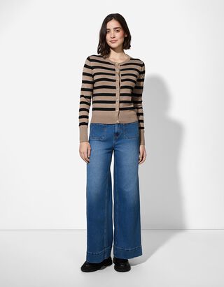 Jeans - Wide Fit - blu
