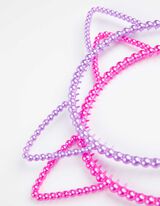 Nakit za kosu - 2 u pakovanju - ruzicasta