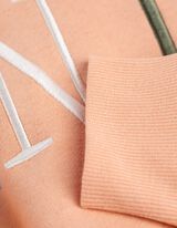 Meleg&iacute;tőfelső - H&iacute;mzett - vilagos piros