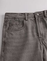 Jeans - Loose Fit - grau