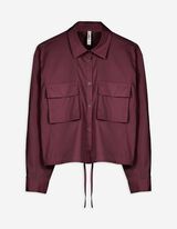 Blouse - Effen - donkerlila