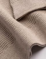 Pullover - mit Struktur - Beige