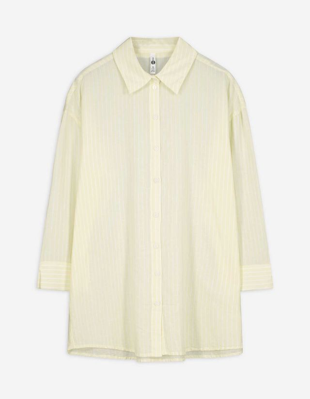 Chemise - Rayures - Jaune clair