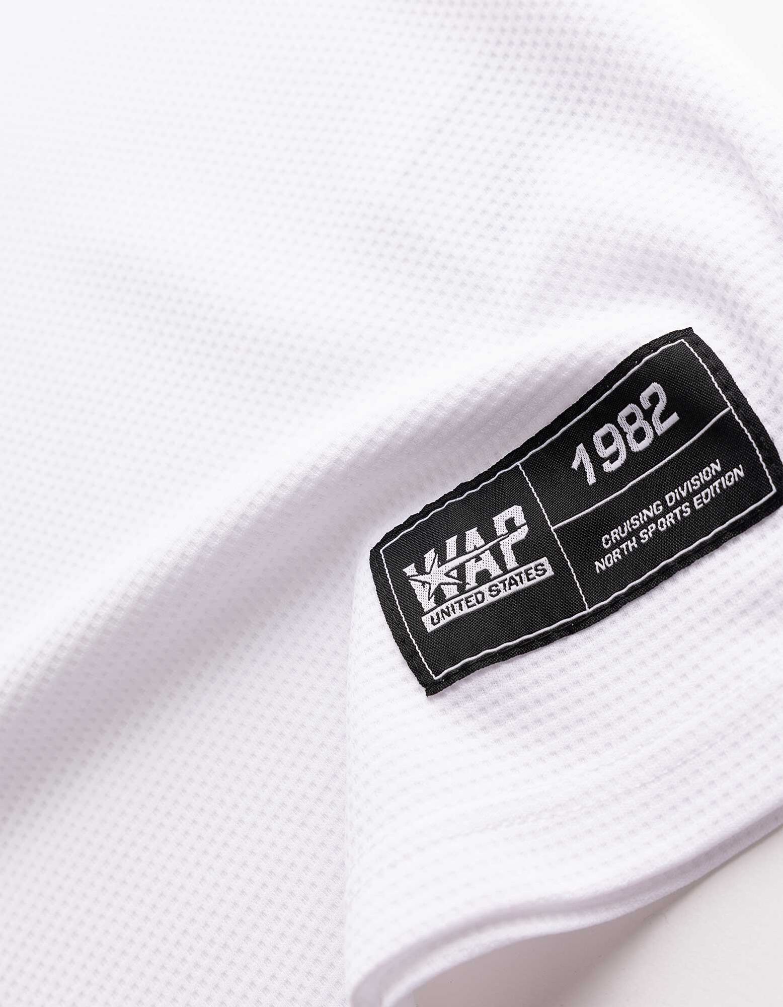T-shirt - Mesh - wit
