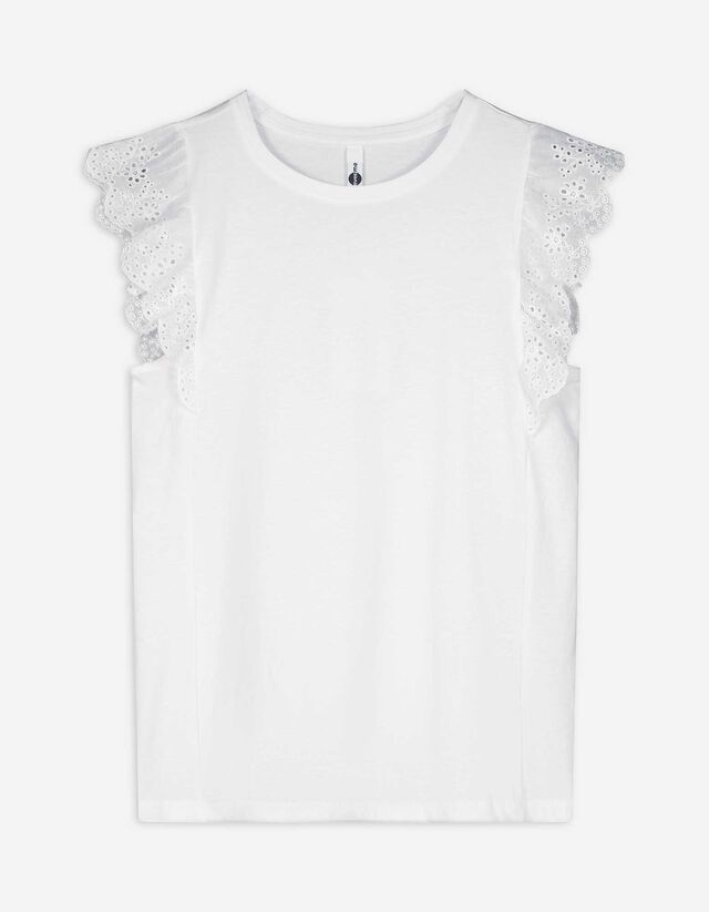 Shirt - Ärmel mit Volants
