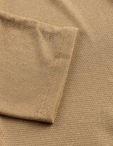 Tričko - lurex - béžová