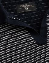 Poloshirt - Strick - dunkelblau