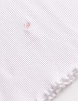 T-Shirt - Stickerei - wei&szlig;