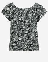 Damen Blusenshirt - Viskose-Mix 