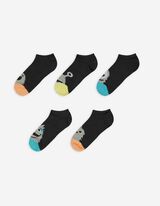 Calze sneakers - Confezione da 5 pezzi