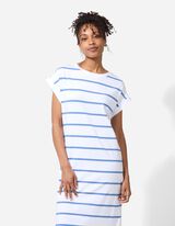 Abito - Righe - bianco