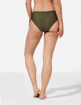 Badehose - Strukturiertes Material - Khaki