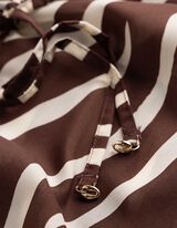 Strandtuniek - Zebrapatroon - bruin