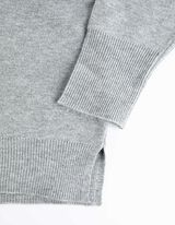 Hoodie - Viscosemix - grijs