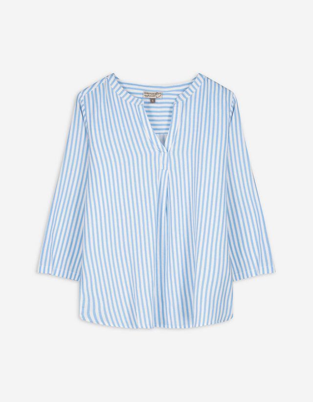 Bluza - Pruge - svijetlo plava