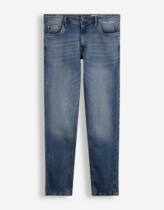 Kroj Straight Fit - modra