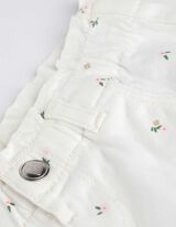 Pantalone - Šareni print - bela